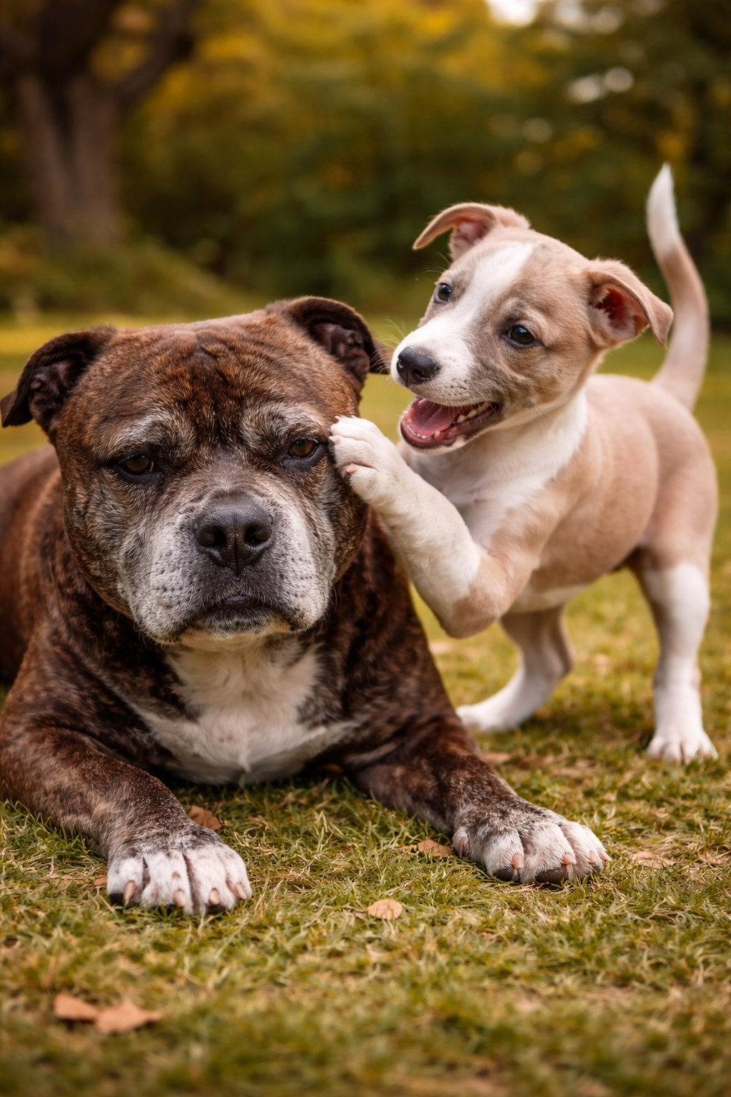 „Wezmę szczeniaka, rozrusza mojego starszego psa.”